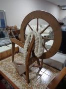 An Ashford spinning wheel