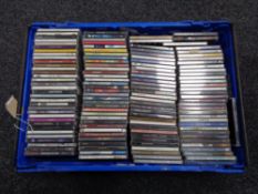 A crate of approximately 120 cds 1980's onwards