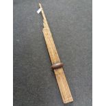 A bamboo pipe musical instrument