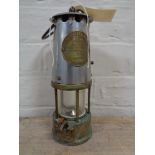 An Eccles Protector miner's lamp Type 6