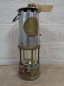 An Eccles Protector miner's lamp Type 6