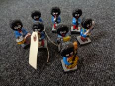 A set of eight Robertsons Golly band figures