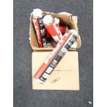Two boxes of Hilti firestop sealant and foam