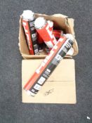 Two boxes of Hilti firestop sealant and foam