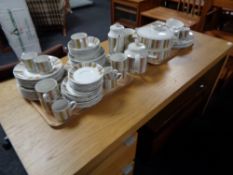 A large quantity of mid winter tea and dinner china