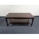 A Stag Minstrel two tier coffee table