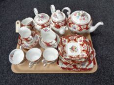 A tray of forty eight pieces of Lady Fair Royal Standard china CONDITION REPORT: