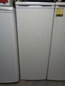 An upright fridge