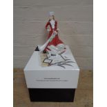 A Royal Doulton Pretty Ladies figure - Christmas Day 2007 HN 5209 with certificate and box