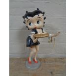 A metal figure - Betty Boop