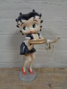 A metal figure - Betty Boop