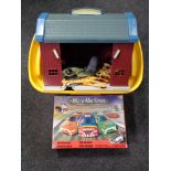 A boxed micro machines rally race track,