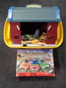 A boxed micro machines rally race track,