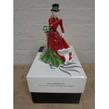 A Royal Doulton Pretty Ladies figure - Christmas Day 2006 HN 5209 with certificate and box
