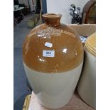 A large stone ware glazed flagon - John Robertson & Sons of Dundee