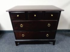 A Stag Minstrel five drawer chest