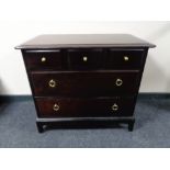 A Stag Minstrel five drawer chest