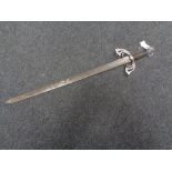 A replica sword