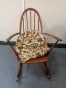 An Ercol rocking chair