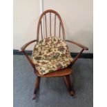 An Ercol rocking chair