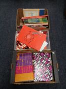 Approximately 60 scrap albums containing signed photographs and memorabilia relating to TV,