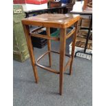 A bentwood bar stool