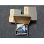 Four pairs of boxed Regatta children's shoes size 12 and 3