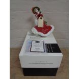 A Royal Doulton Pretty Ladies figure - Christmas Day 2005 HN 5209 with certificate and box