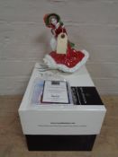 A Royal Doulton Pretty Ladies figure - Christmas Day 2005 HN 5209 with certificate and box