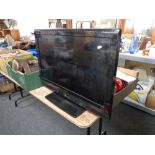 A Toshiba Regza 32 inch lcd tv with lead, no remote,