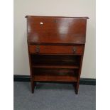 A 1930's oak lady's bureau