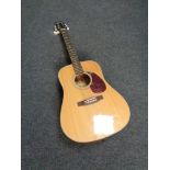 A Kimbara acoustic guitar