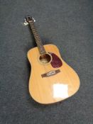 A Kimbara acoustic guitar