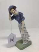 A Royal Doulton figure "Windflower",