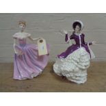 Two Royal Doulton figures - figure of the year 200 Rachel HN 3976 & Classic Christmas Day 2004 HN