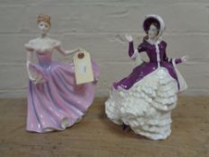 Two Royal Doulton figures - figure of the year 200 Rachel HN 3976 & Classic Christmas Day 2004 HN