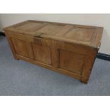 A 19th century blanket chest