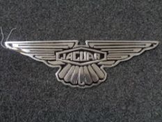 A Jaguar plaque