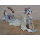 A Lladro figure - Clown with ball no.