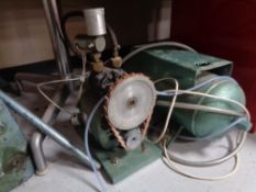 A compressor with motor