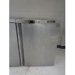 A stainless steel Blizzard catering freezer