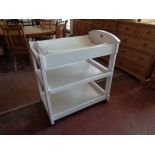 A Boori country collectables baby changing trolley