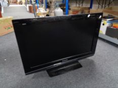 A Panasonic Viera 32 inch lcd tv with remote