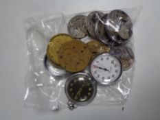 A bag containing stopwatches,