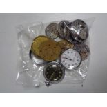 A bag containing stopwatches,