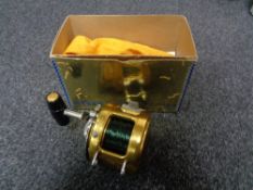 A boxed Penn International II 20T tournament reel