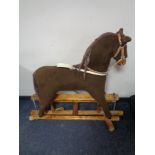 A rocking horse