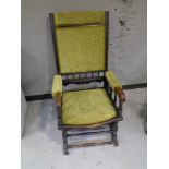 An American style rocking chair