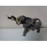 A large Beswick figure of an elephant,