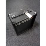 A G-15 mini guitar amp